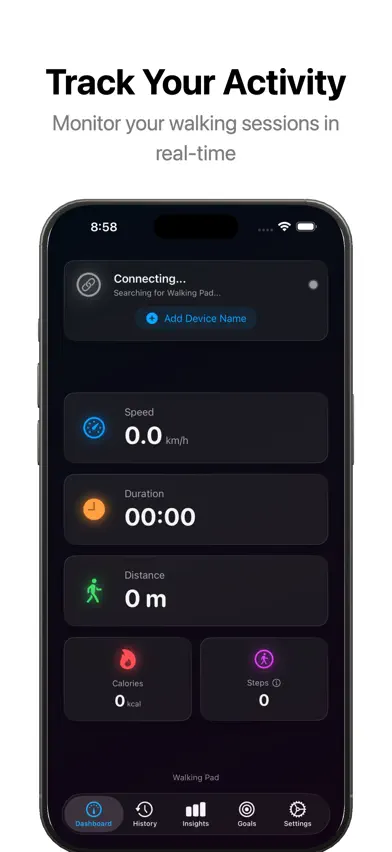 wPad - Track your Walks screenshot 1