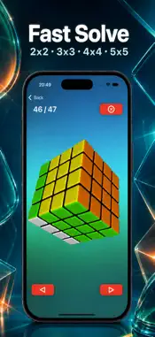 Magic Cube Solver & Timer screenshot 4