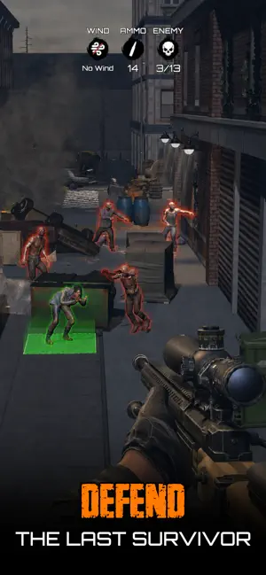 Zombie Sniper: Last Defense screenshot 1