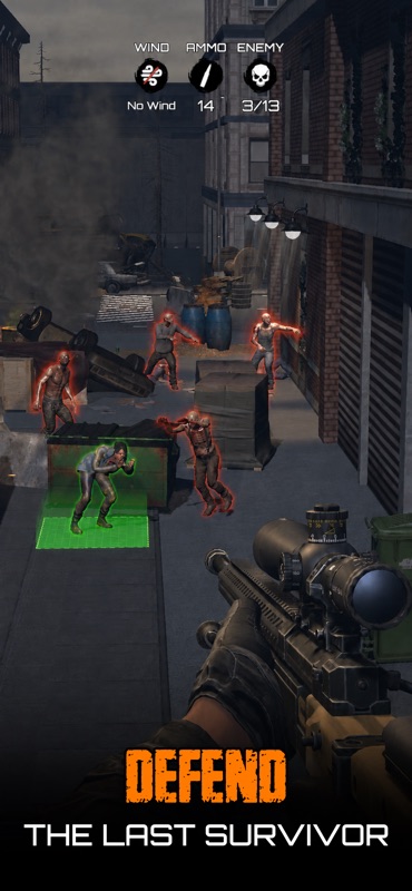 Zombie Sniper: Last Defense screenshot 2