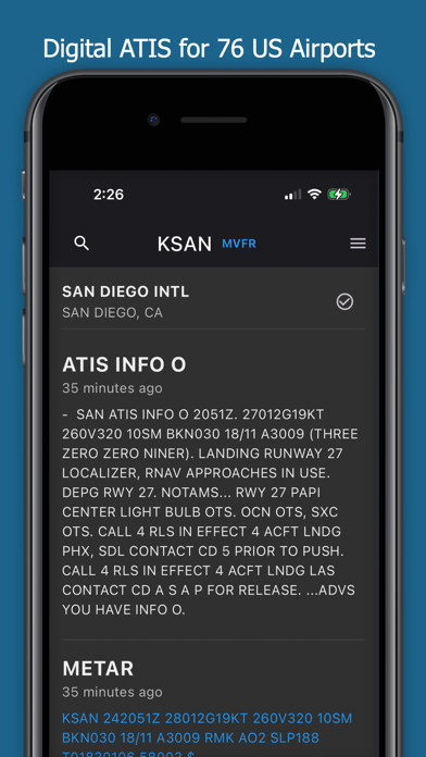 Screenshot 4 of ATIS Relay App