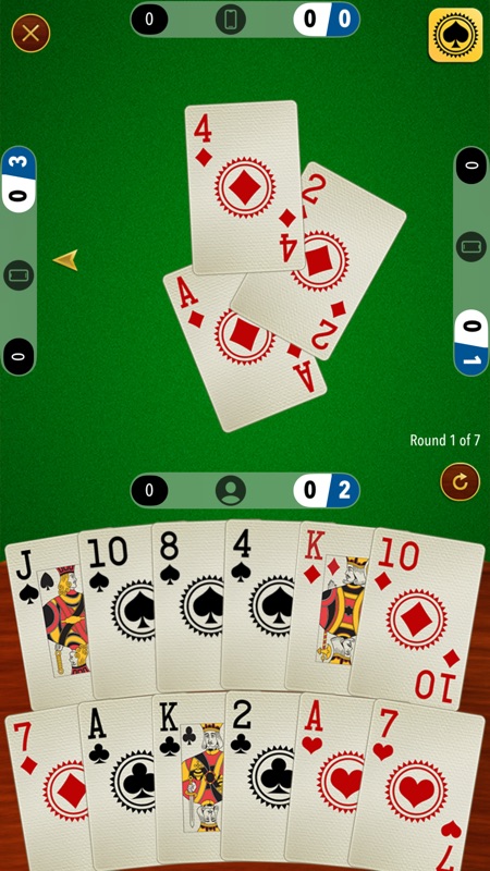 Batak Online trick taking game screenshot 1