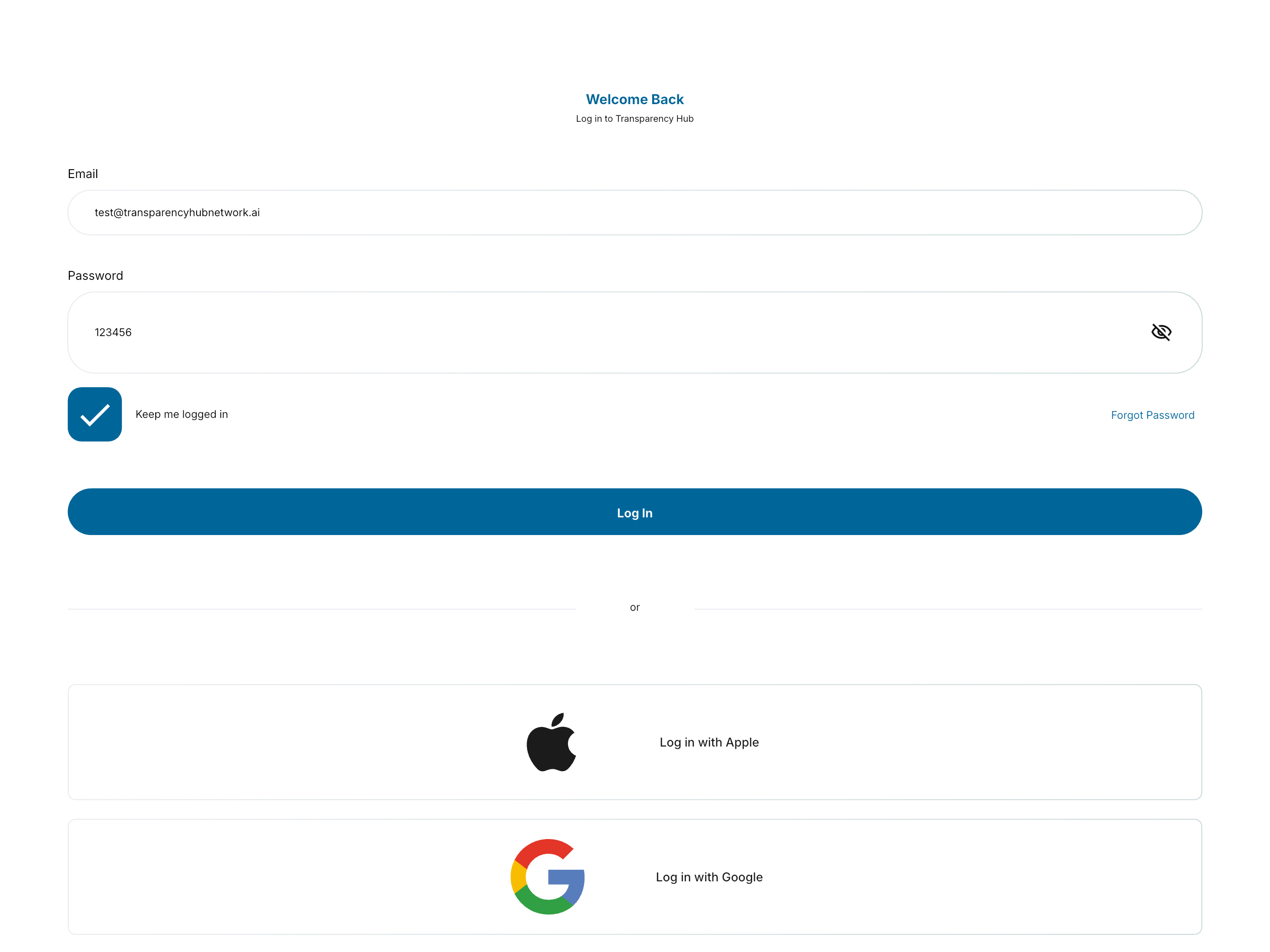 Transparency Hub Network screenshot 12