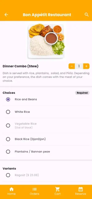 Bon Appétit Restaurant screenshot 3