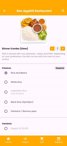 Bon Appétit Restaurant screenshot