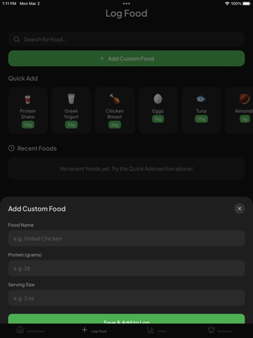 Protein Daily iPad screenshot