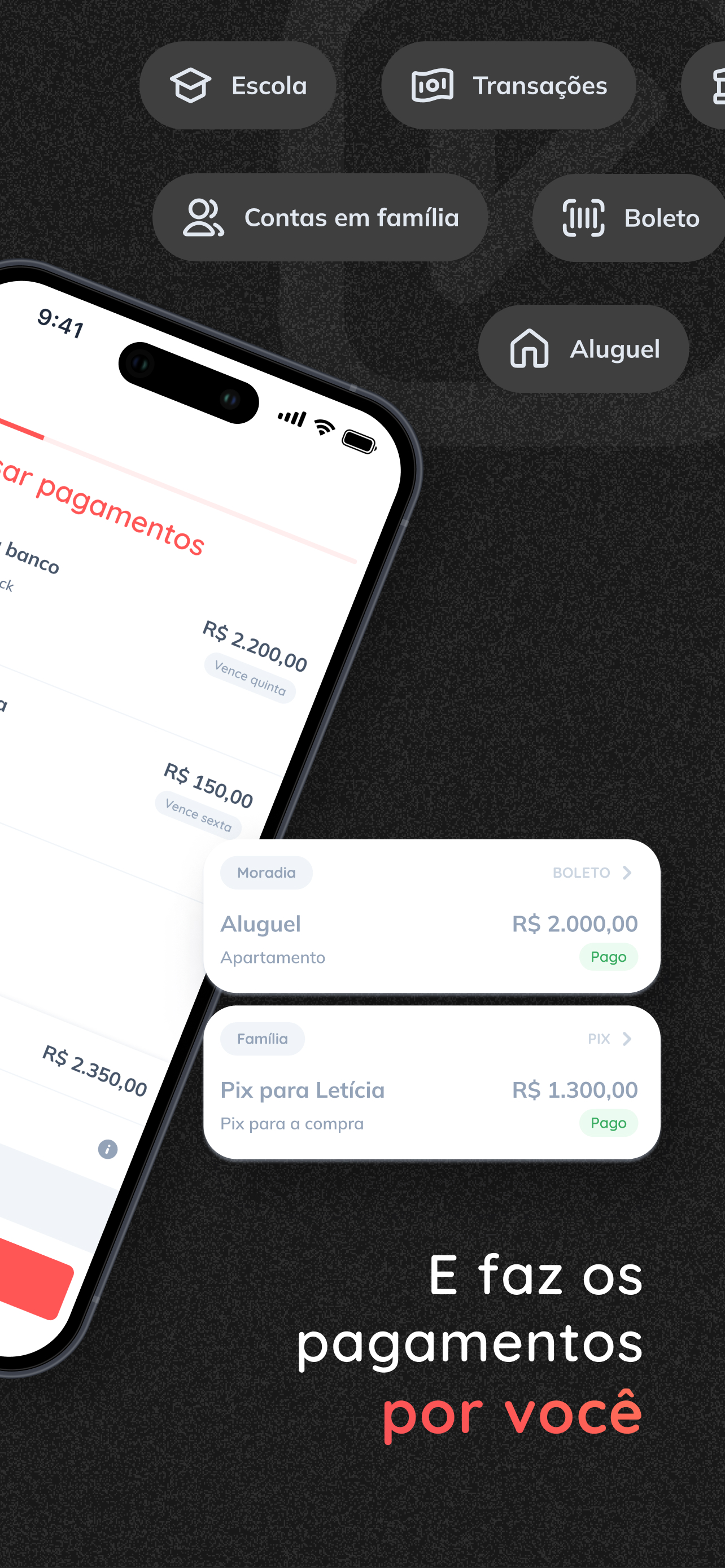 Friday: pagamento de contas screenshot 4
