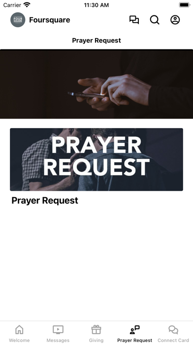 Stanwood Foursquare Church Screenshot