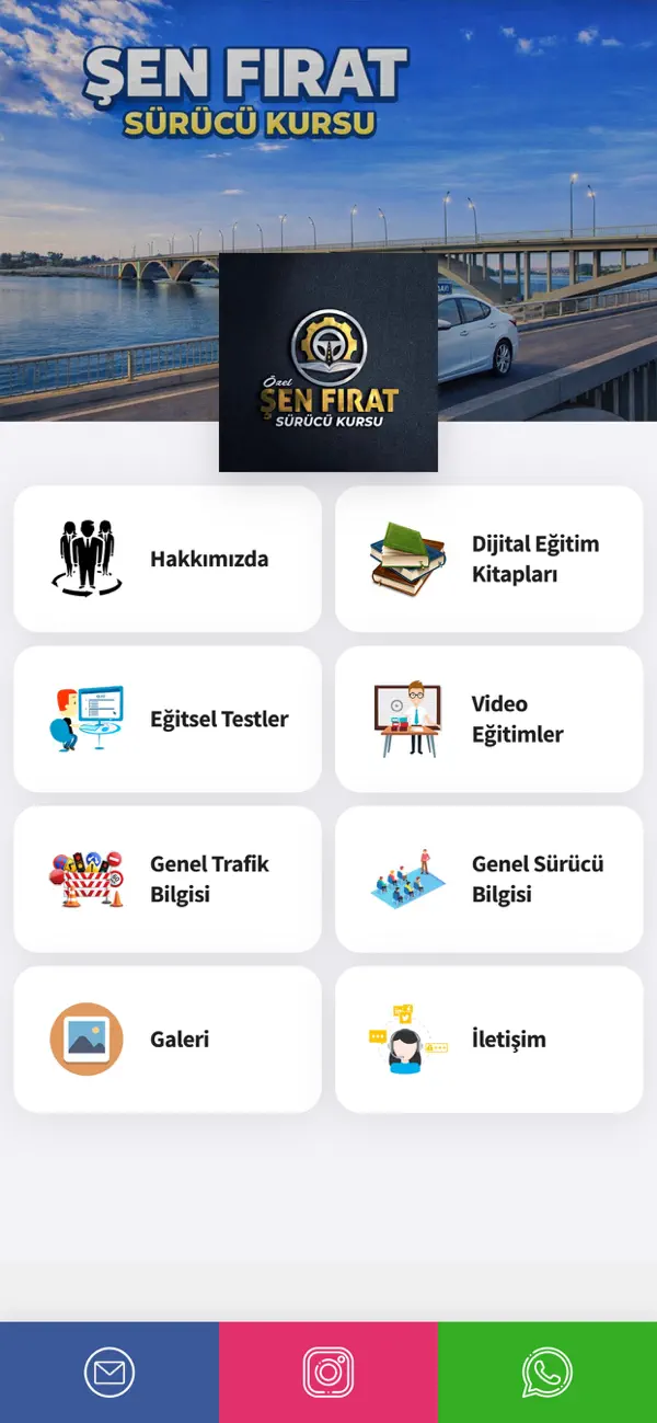 Screenshot #1 pour Şen Fırat Sürücü Kursu