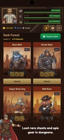 Gladia2: Old School Text RPG screenshot