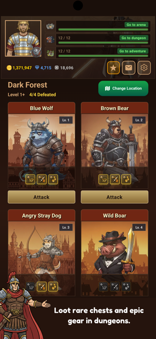 Gladia2: Old School Text RPG Screenshot 3 of 8