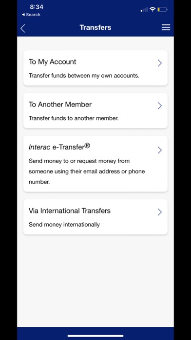 Blackville Credit Union Screenshot