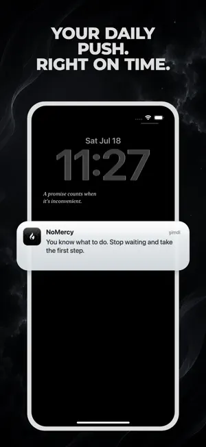 NoMercy: Hard Motivation screenshot 1