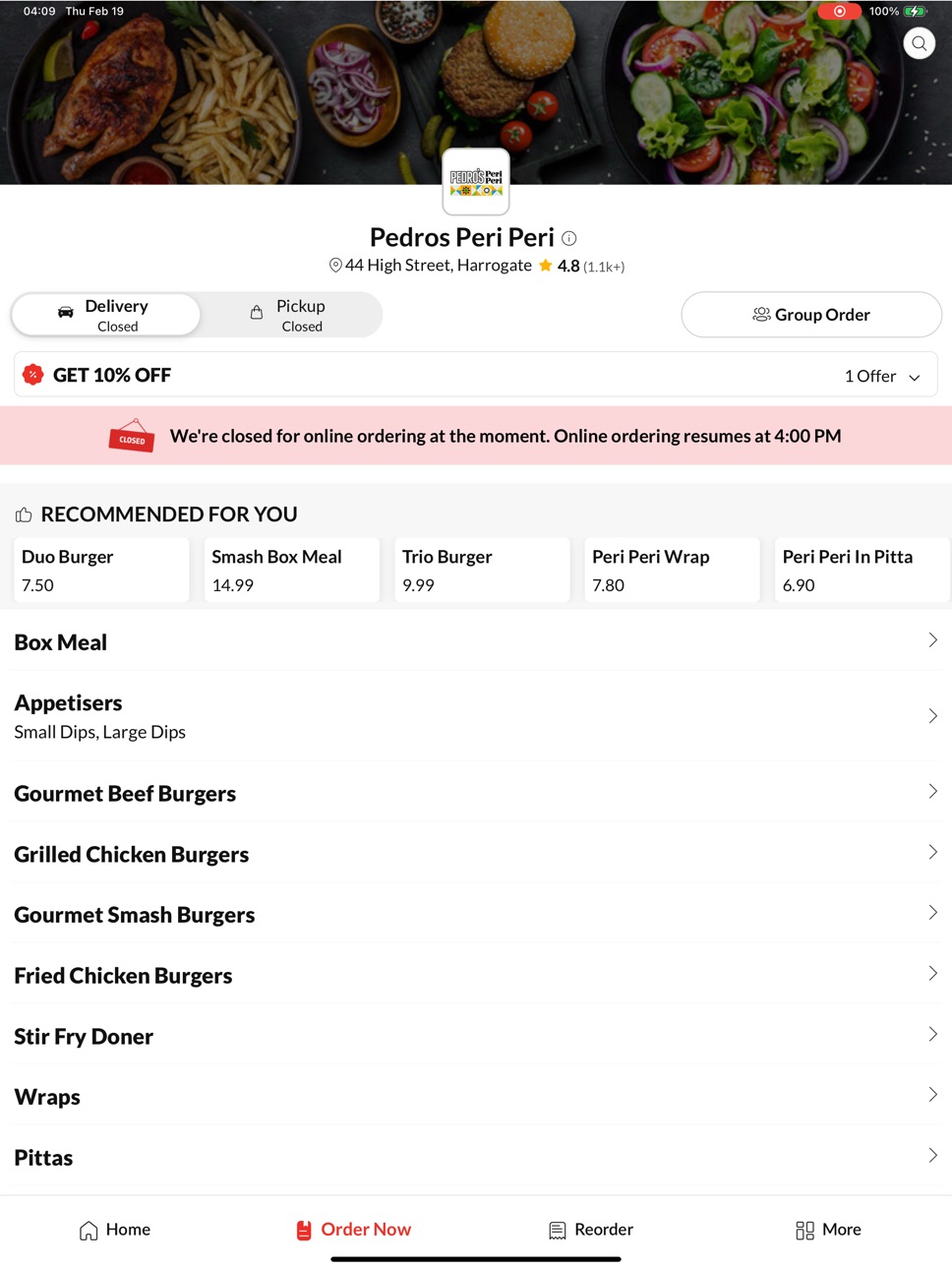 iPad screenshot