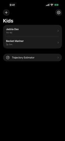 Seedling: Baby Growth Tracker screenshot