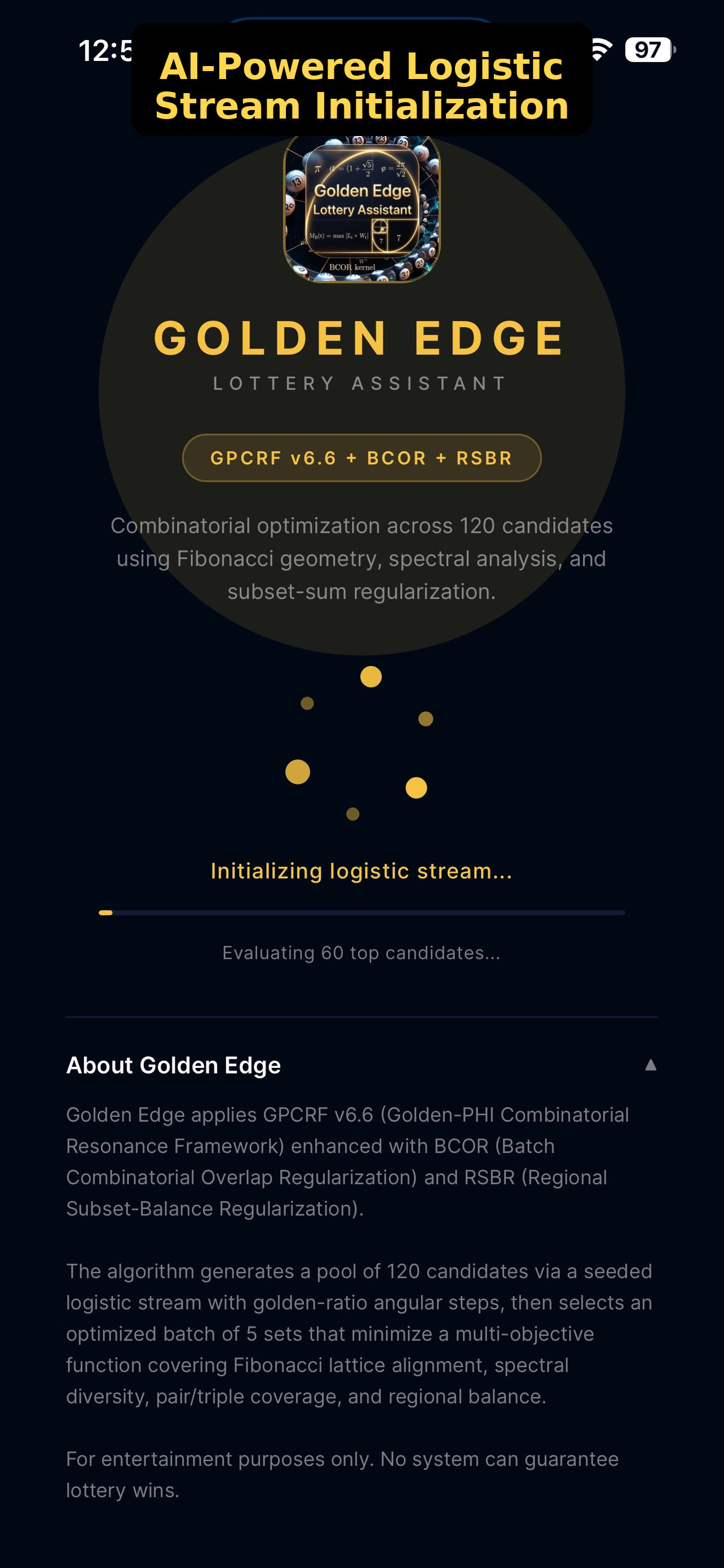 Golden Edge Lottery Assistant screenshot 6