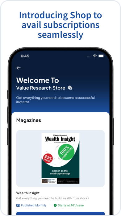 Value Research Screenshot