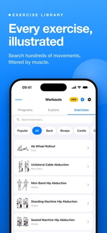 GoHarder - AI Gym Tracker iPhone screenshot