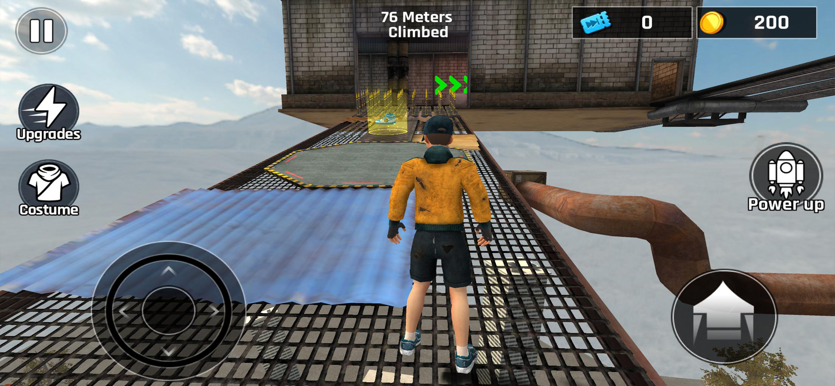 Going Up Rooftop - Parkour 3D