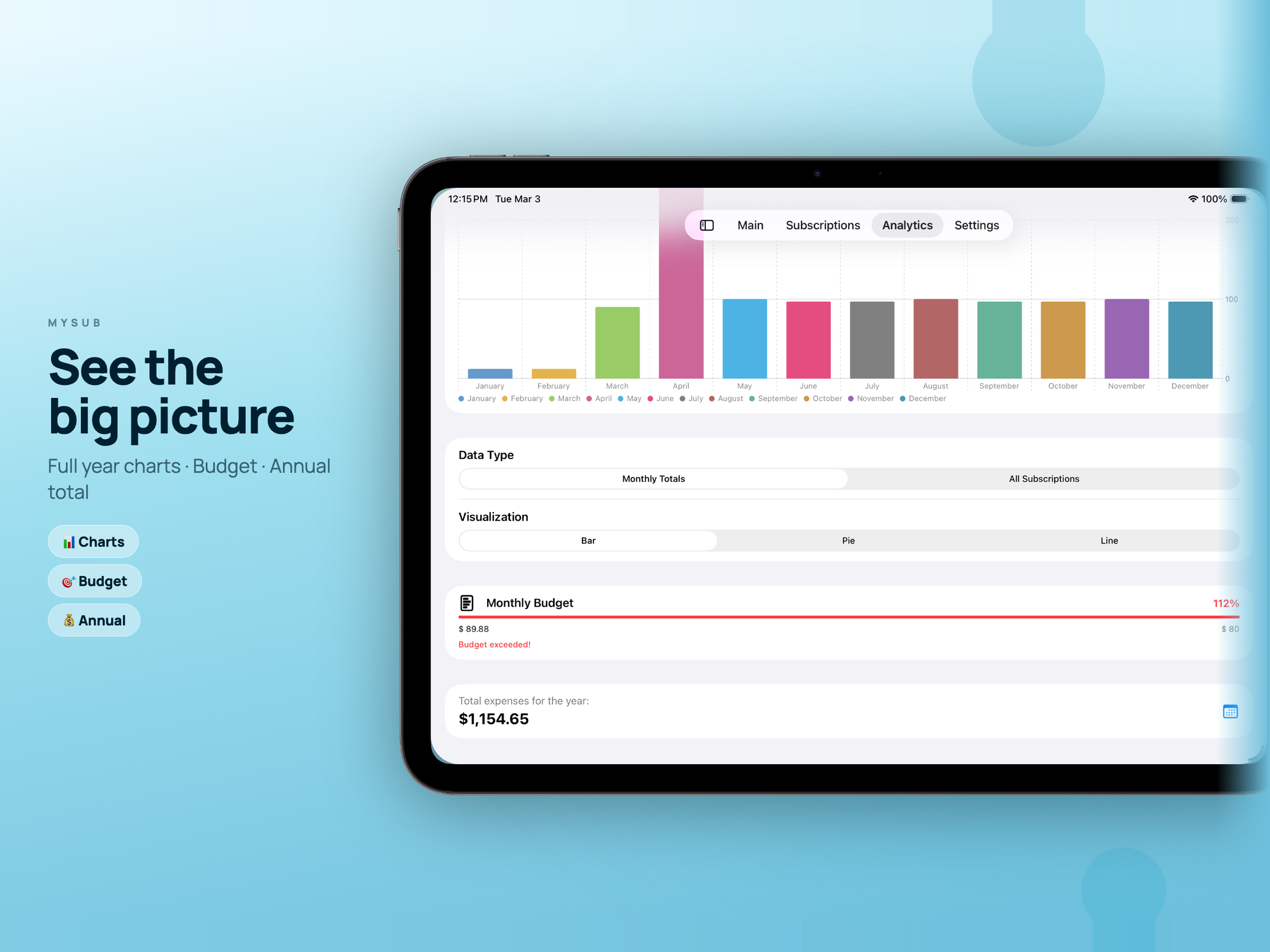 MySub - subscription tracker screenshot 10