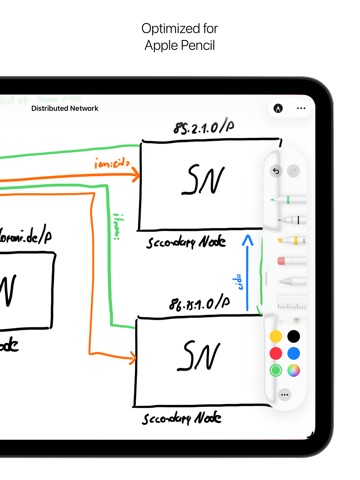 Jottre iPad screenshot
