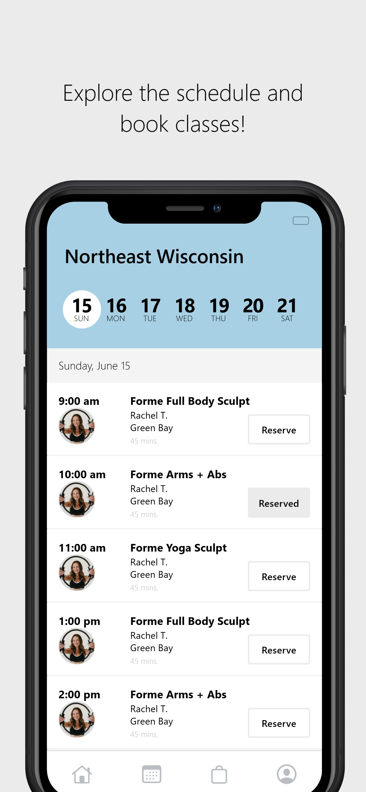 Club Forme screenshot 3