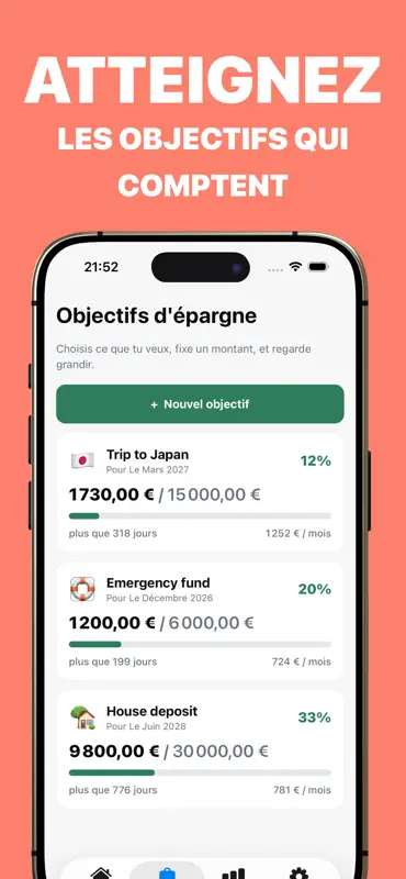 WeStash: Budget & Épargne screenshot 2 of 5