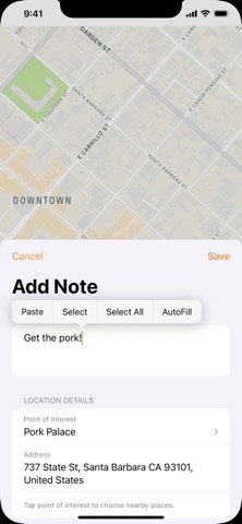 Ortel iPhone screenshot
