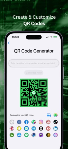 QReator: QR Code Generator Screenshot 4 of 6