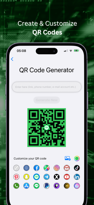 QReator: QR Code Generator Screenshot 4 of 6