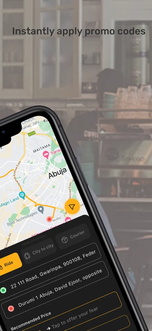 Screenshot #3 pour aDeal: Rides, Food & Delivery