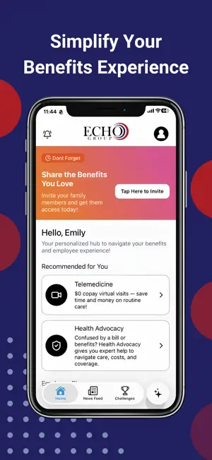 Echo Group Benefits screenshot 1