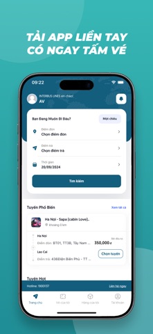 interbuslines đặt vé xe online screenshot