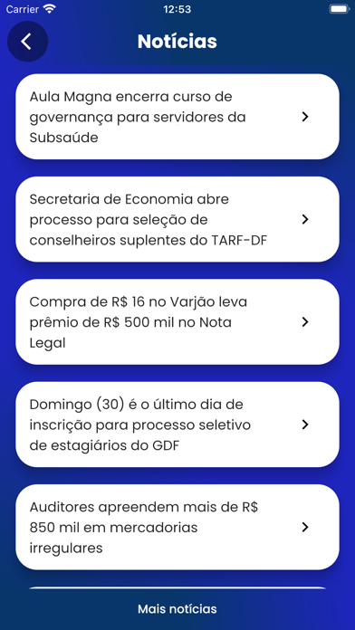 Economia DF Screenshot