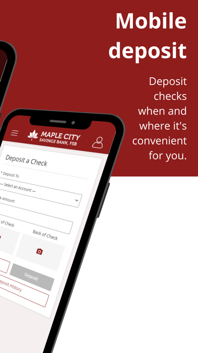Maple City Savings Mobile Screenshot