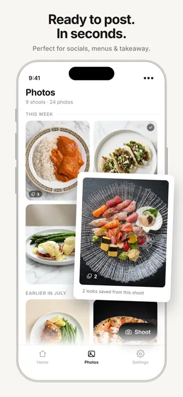Foodcamera: Food Photo Editor screenshot 3 of 5
