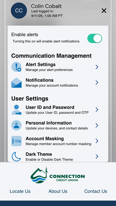 Connection CU Mobile Screenshot 6 of 6