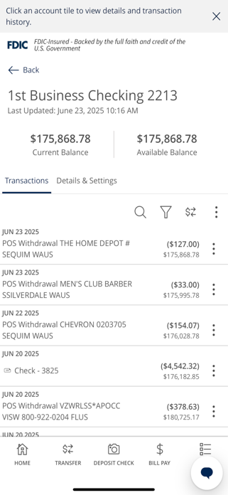 1st Security Screenshot 2 of 4