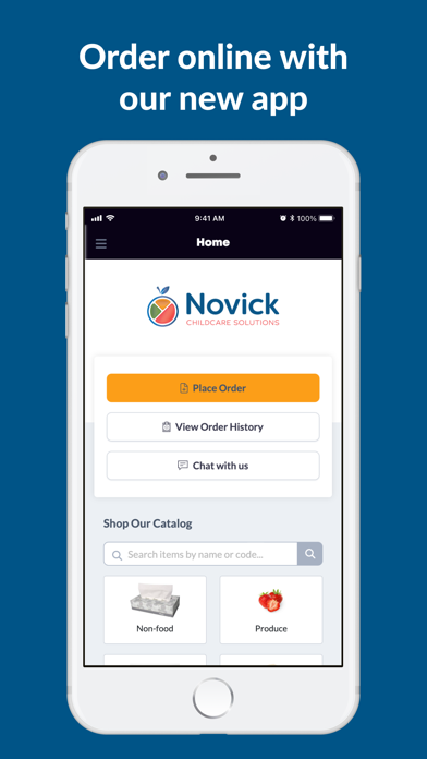 Novick Corporation app screenshot