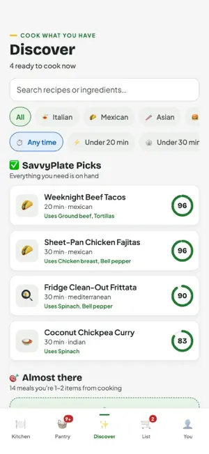 SavvyPlate screenshot 3