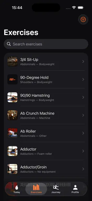 Glöd — Gym Log & Strength screenshot 3