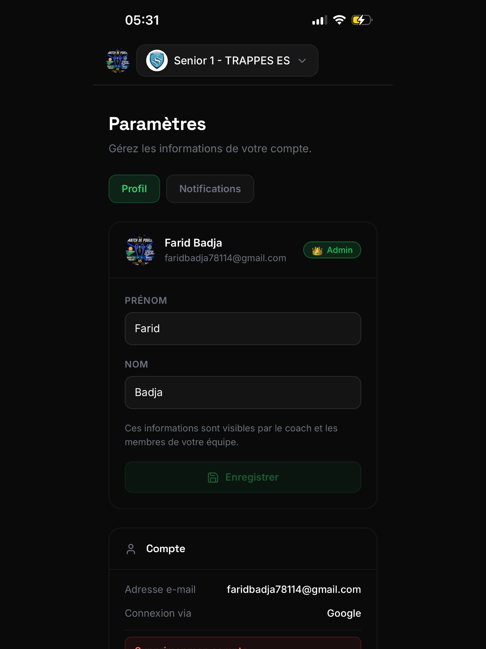 ManageTeam screenshot 18