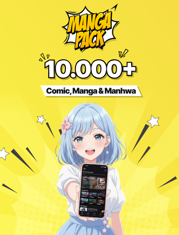 Manga Man: Top Manga Reader Up iPad screenshot 1 - Book app