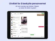 Signal – for private meldinger ipad bilder 0