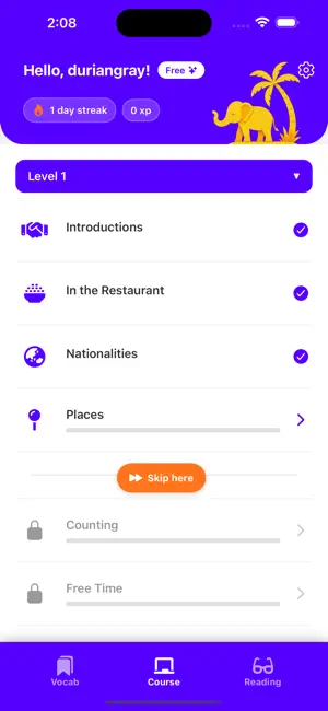 ThaiSabai – Learn Thai Fast screenshot 1