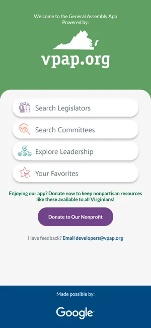 VPAP General Assembly screenshot 1