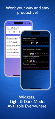 WinGo Plan: projects & goals screenshot