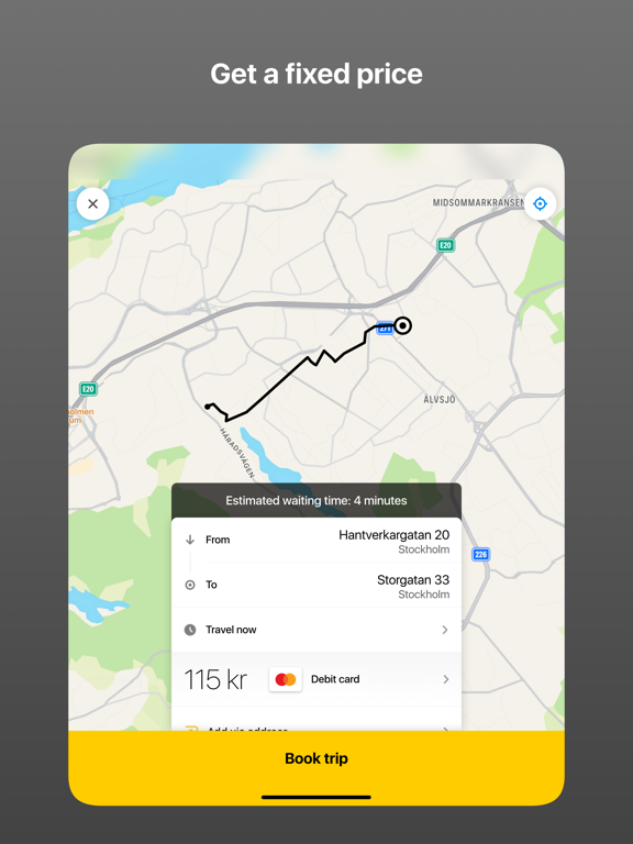Screenshot #5 pour Uppsala Taxi 100 000