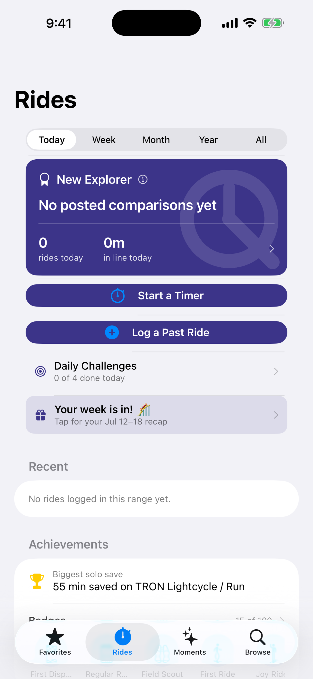 On Queue: Theme Park Waits screenshot 7
