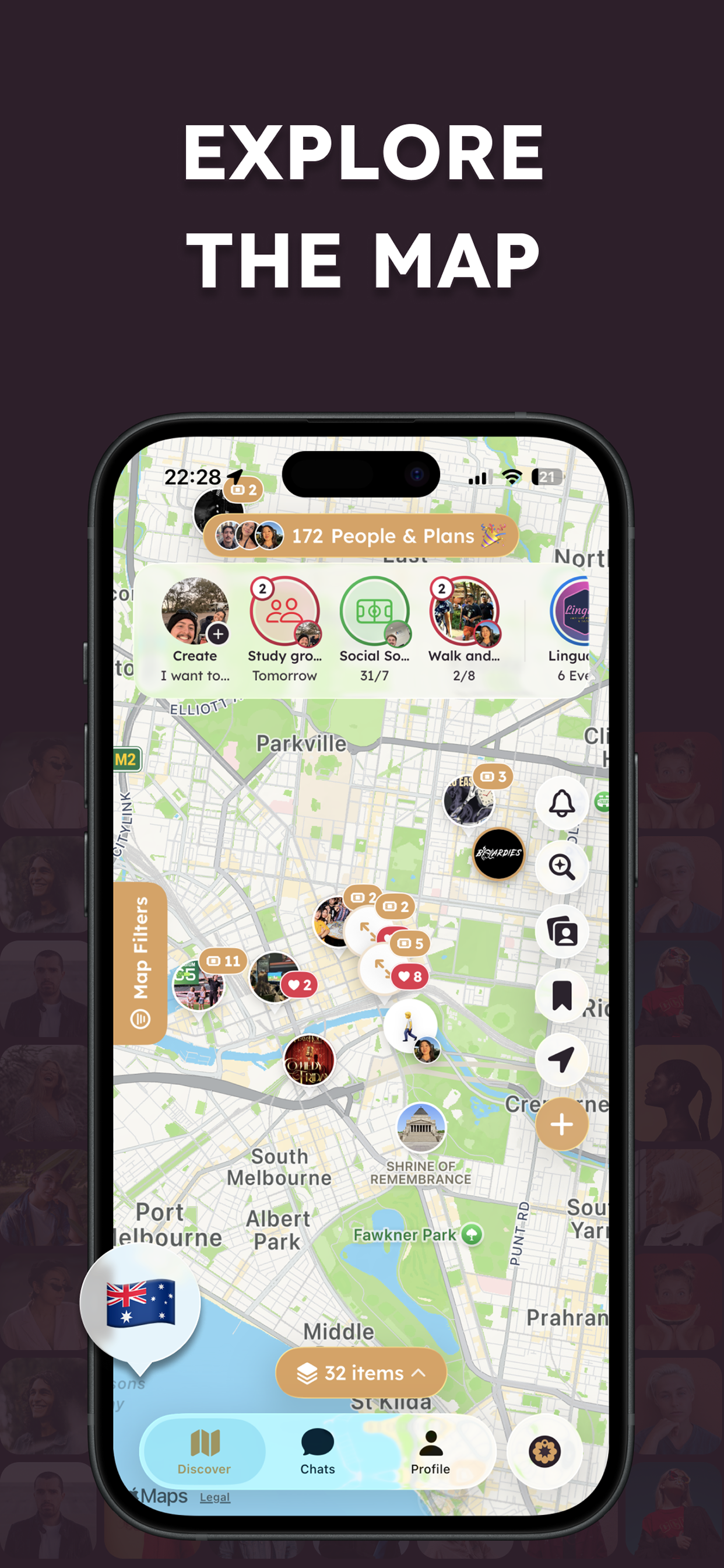 Hilltops: IRL Events & Friends screenshot 3
